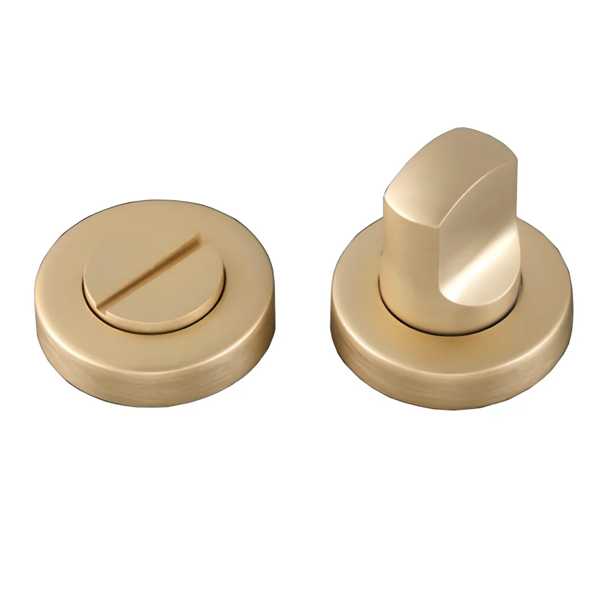 Condena 809 de 35mm de diámetro en acabado dorado mate para puertas