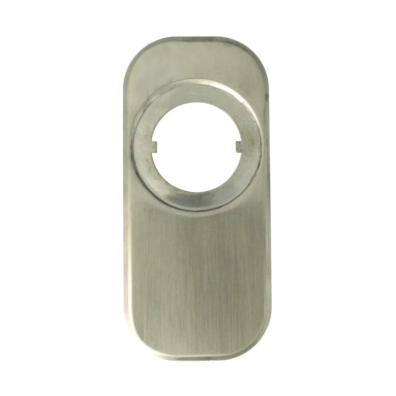 Embellecedor de acero inoxidable 165x75mm para escudos de seguridad - Image 3