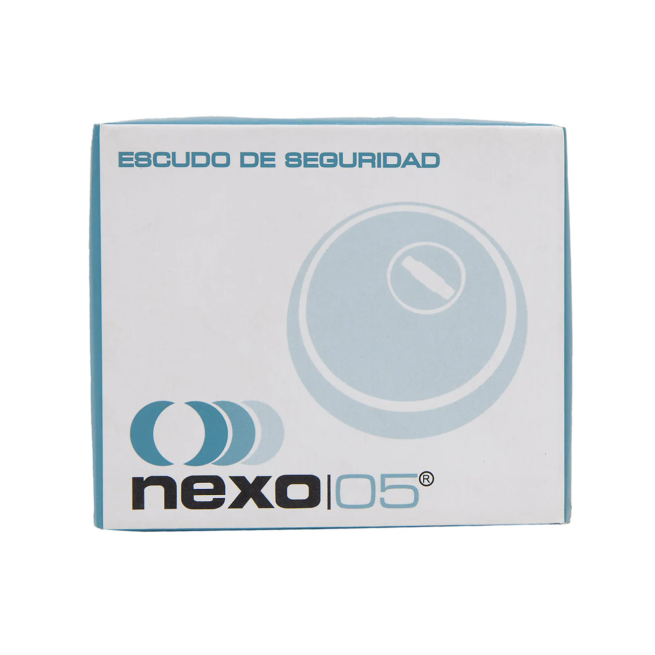 Escudo de seguridad dorado de acero para bombines - Image 3