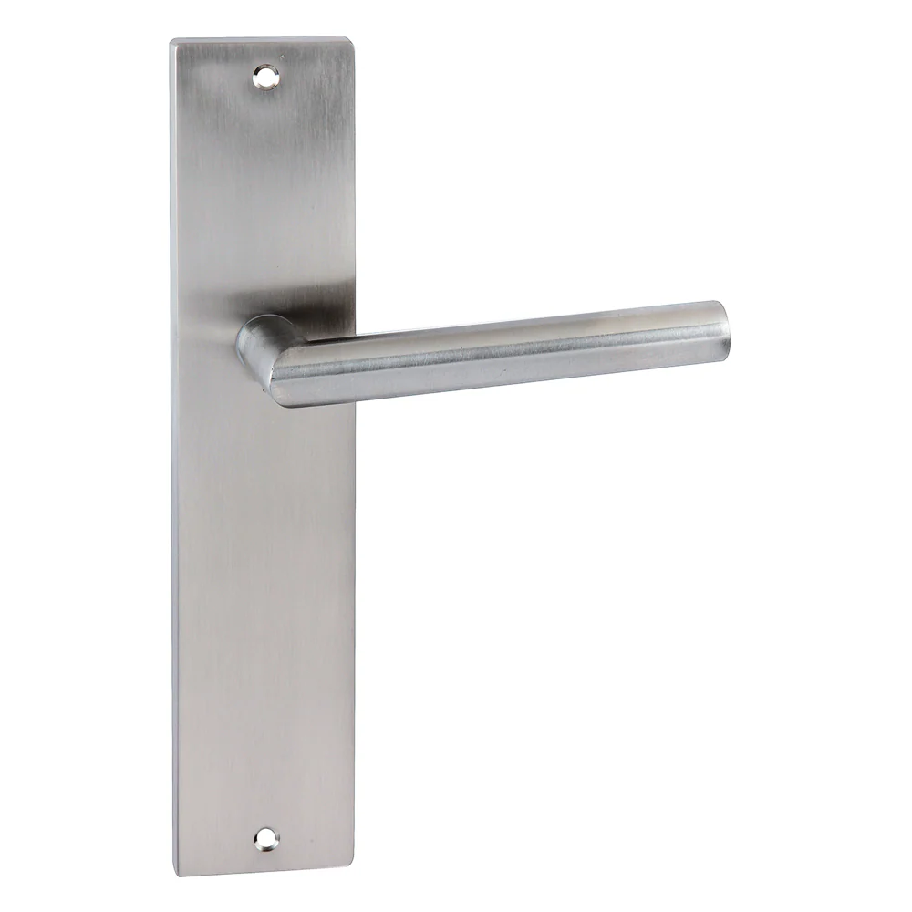 Manilla con placa rectangular de acero inoxidable para puertas modelo '503'