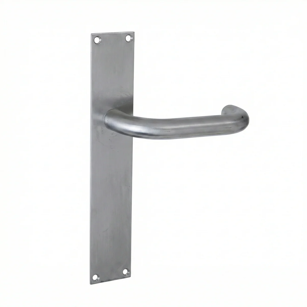 Manilla con placa plana rectangular de acero inoxidable para puertas modelo '603'