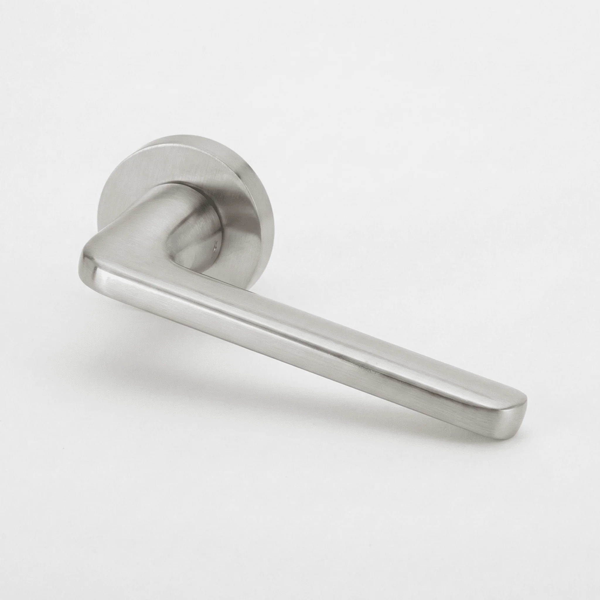 Manilla roseta redonda en Aluminio RS-310 níquel satinado - Image 3