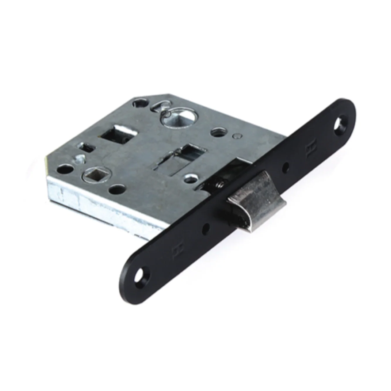 Picaporte unificado reversible entrada 47mm acabado negro canto redondo - Image 3