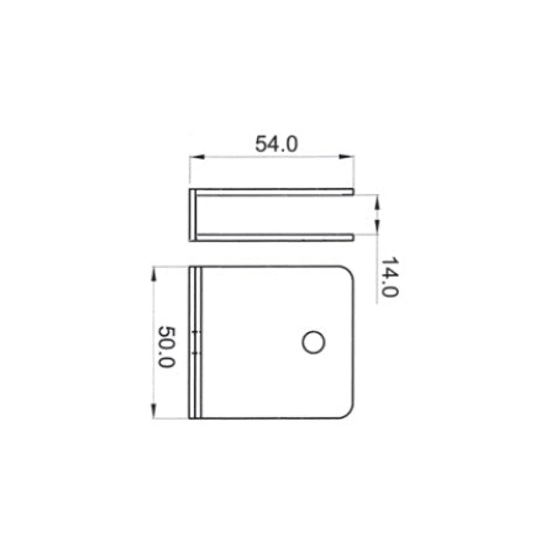Pinza de sujeción lateral para panel en U - Image 2