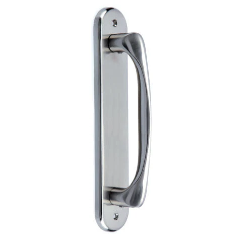 Tirador con placa modelo 554